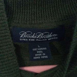 Brooks Brothers Mock Neck Sweater L
